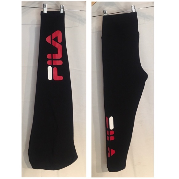 FILA sports tights. Ankle length. Size 10 - Picture 3 of 8